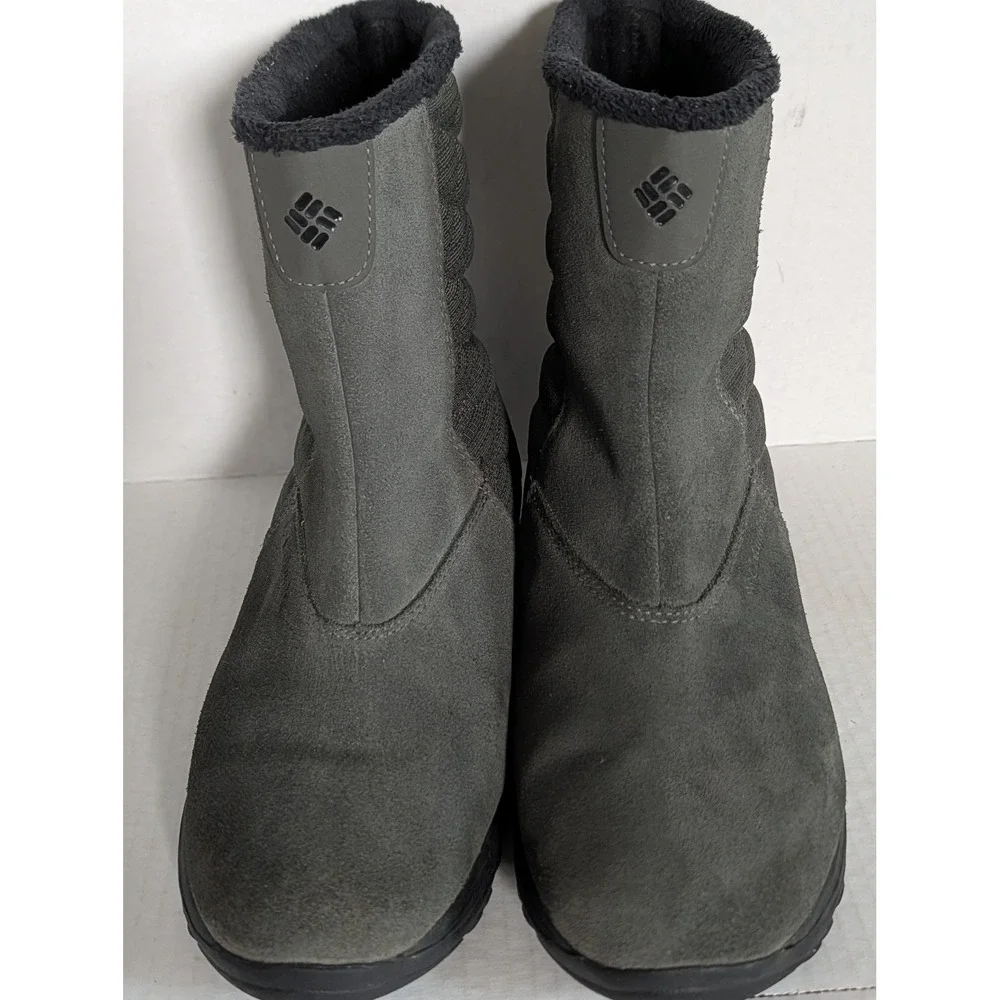 Columbia Ice Maiden Slip III Women's Size 8 Gray Waterproof Winter Boots